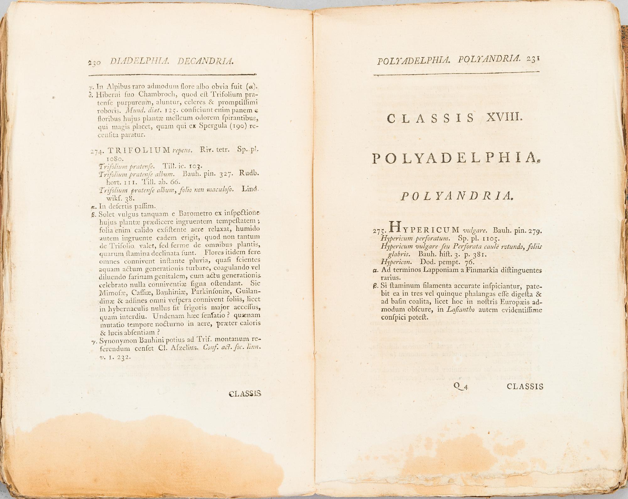 A book 'Flora Lapponica' by Carl von Linné, J.E Smith 1792.