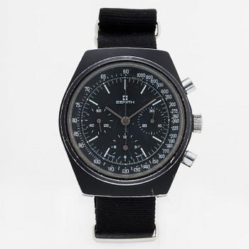 ZENITH, 'PVD', chronograph, wristwatch, 41 (45) mm.