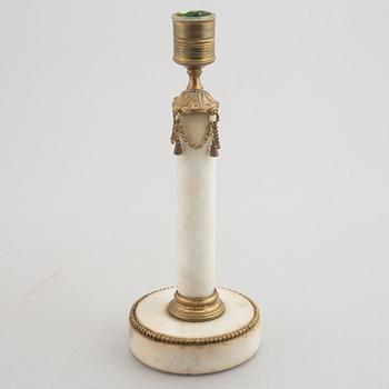 Ljusstake, Stockholmsarbete, 1700-talets slut, Sengustaviansk.