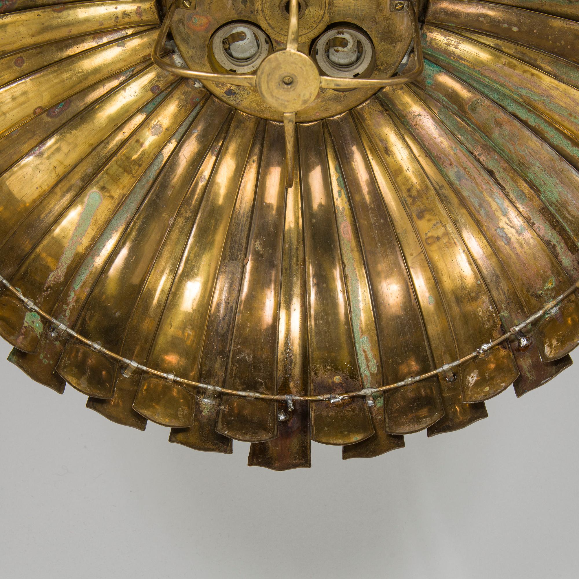 Paavo Tynell, a 1930s '1926' lamp shade / pendant light for Taito.