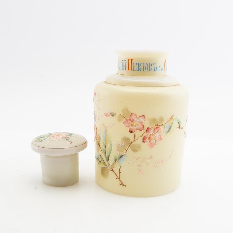 Decanter with stopper Russia circa 1900.