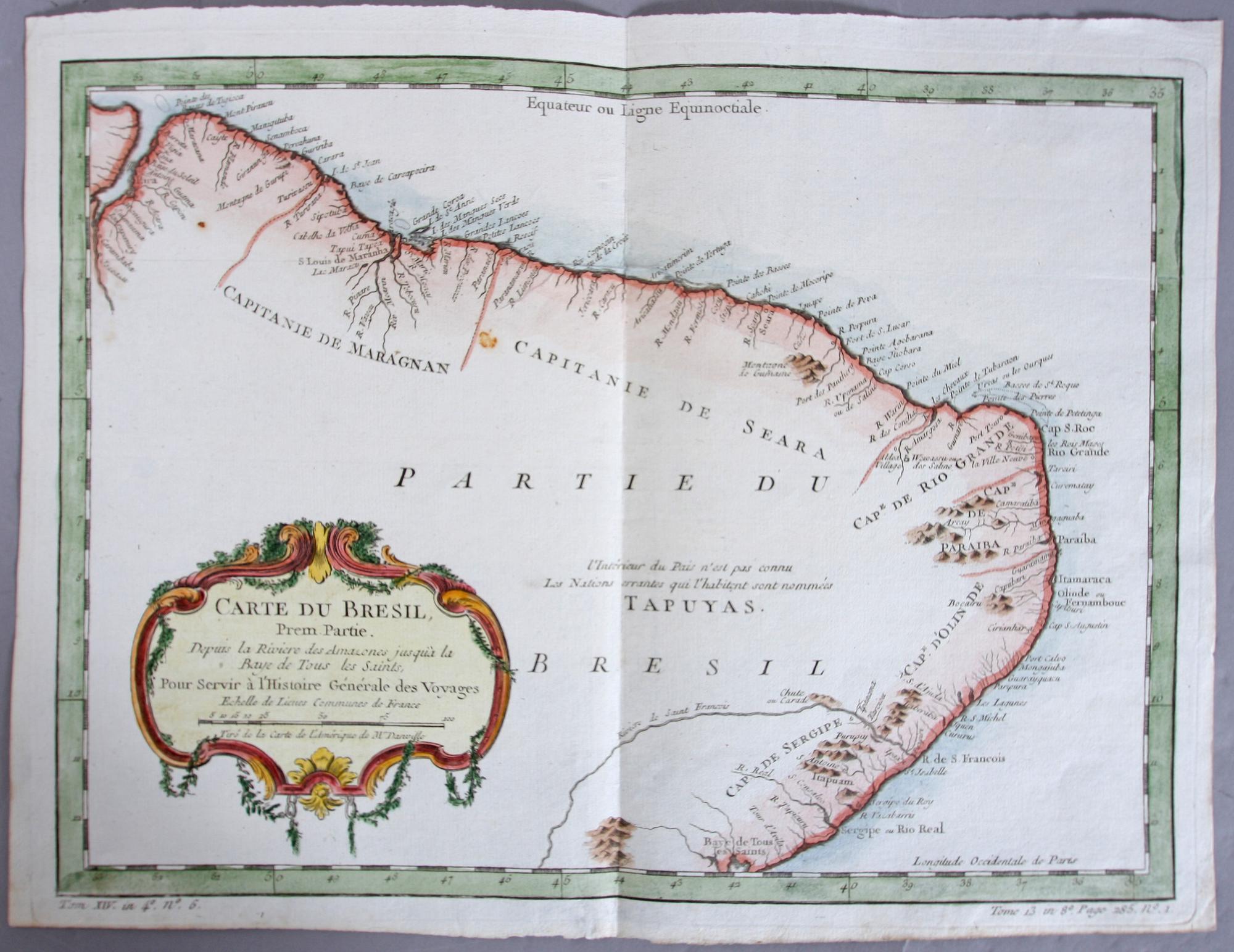 KARTA, D'Anville, 1760.