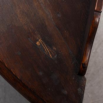 Two 19th century corner cabinets.