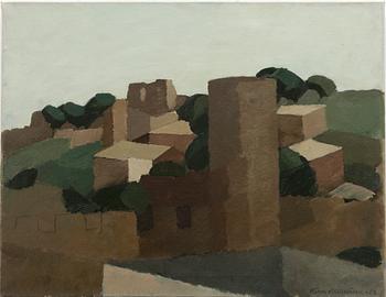 Björn Hallström, "Gamla staden Tossa de Mar".