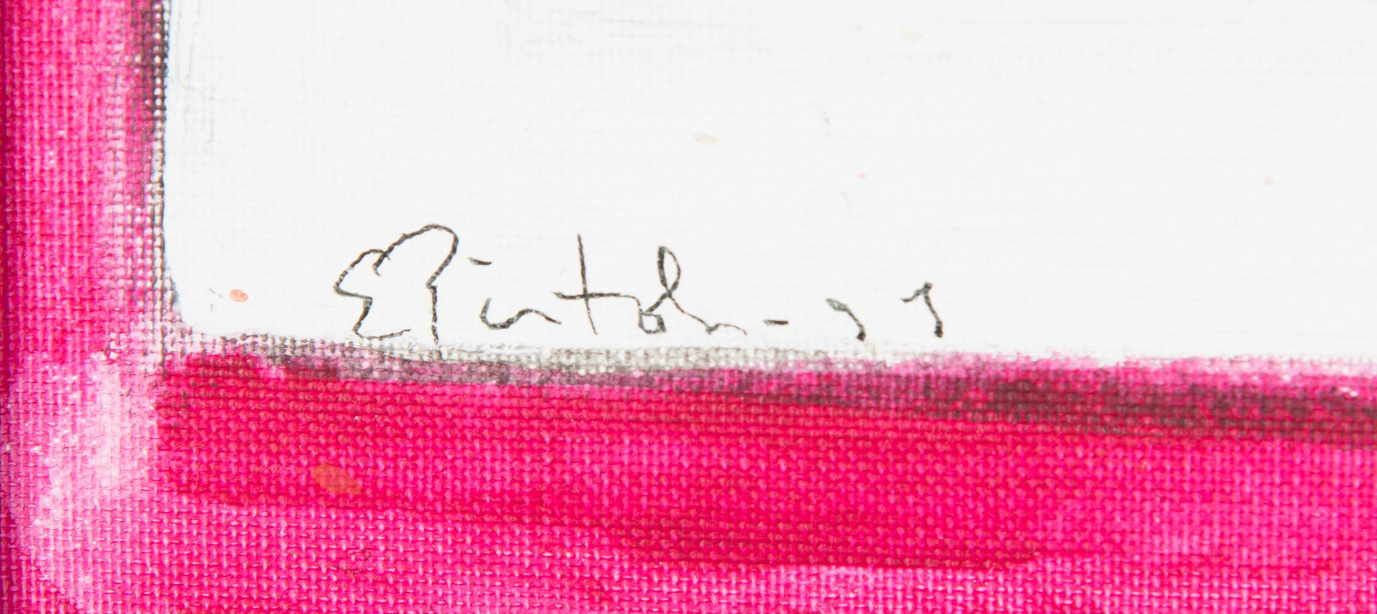 Erkki Pirtola, oil on board, signed and dated -91.