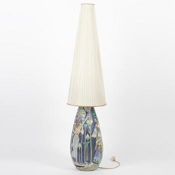 Marian Zawadzki, a floor light, Tilgmans Keramik, dated 1956.