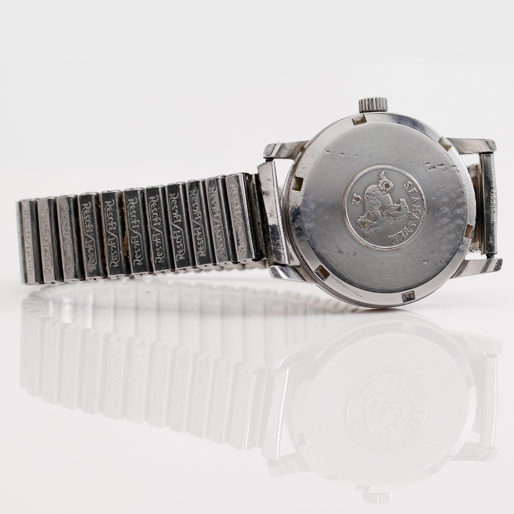 ARMBANDSUR, stål, Omega Seamaster.