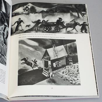 KONSTBÖCKER, 3 stycken, Marc Chagall.