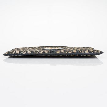 Christian Dior, paraply, clutch, scarf.