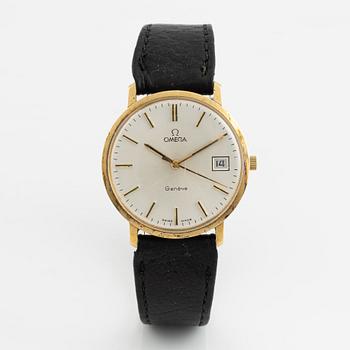 Omega, Genève, armbandsur, 34 mm.