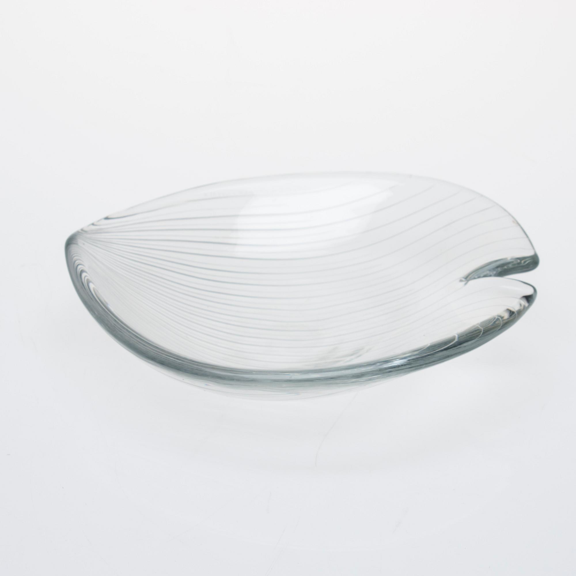 SKÅL, glas, 3343, signerad Tapio Wirkkala - Iittala, 1950-tal.