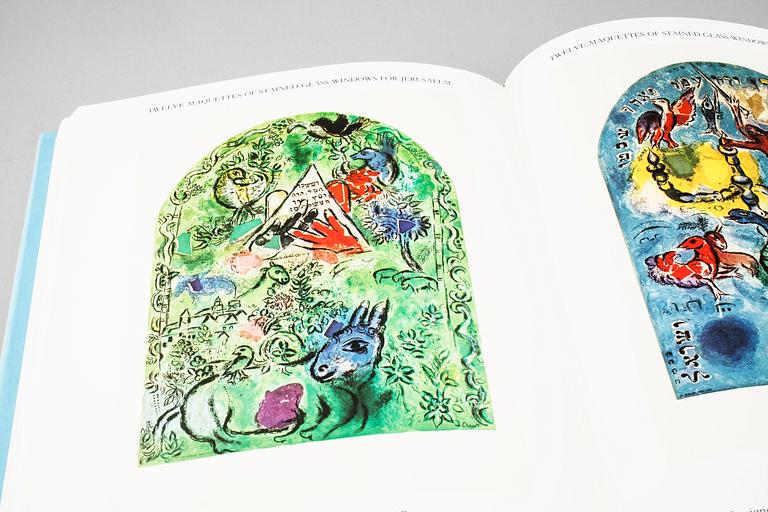 Three books about Marc Chagall, named "Chagall Lithographs IV, V and VI", 1969-1985, Charles Sorlier.