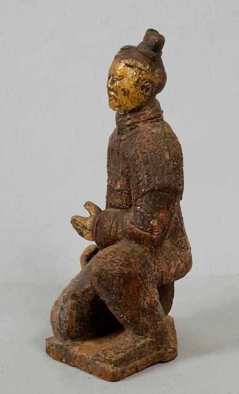 FIGUR, gjutjärn, orientalisk, 1900-/2000-tal.