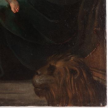 Bartholomeus Spranger Hans krets, Sankta Katarinas mystiska bröllop.