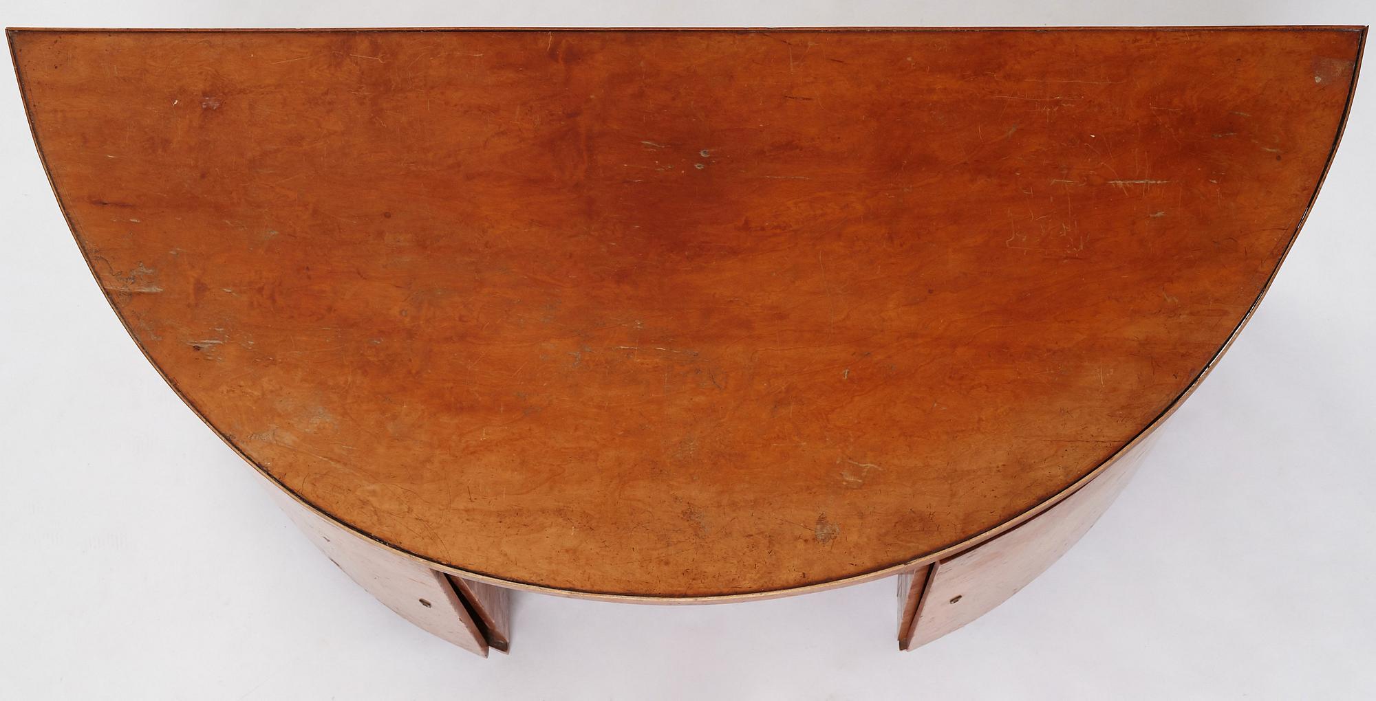 Gunnar Asplund, a Swedish Grace birch sideboard, 1910- 1920's.