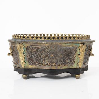 Jardiniere, Boullestil, Romain, Paris, Frankrike, sent 1800-tal.