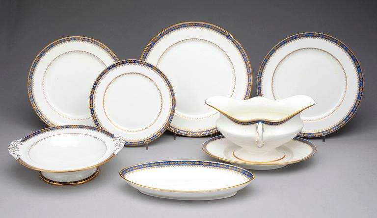 MATSERVIS, 36 delar, porslin, Rörstrand, 1900-talets början.