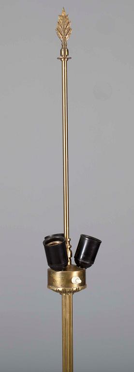 GOLVLAMPA, mässing, 1900-talets senare hälft.