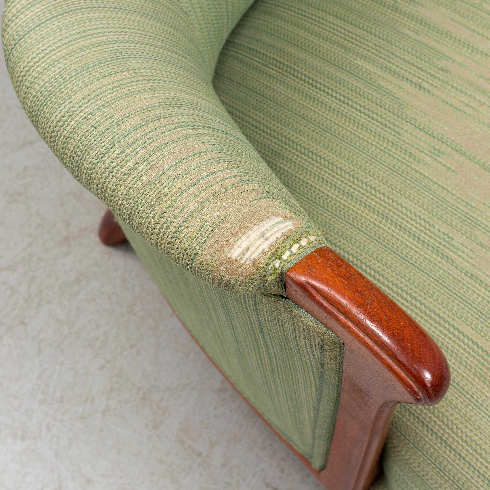 CARL MALMSTEN, fåtölj, "Vår fru", 1900-talets andra hälft.