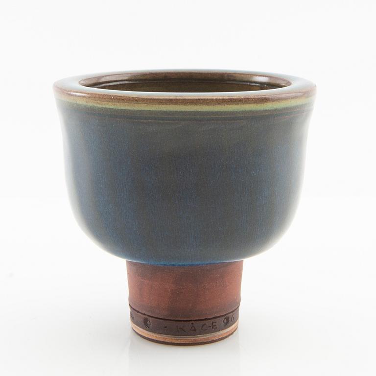 Wilhelm Kåge, Wilhelm Kåge, a Farsta stoneware vase, Gustavsberg Studio, signed and dated 6 March 1949.