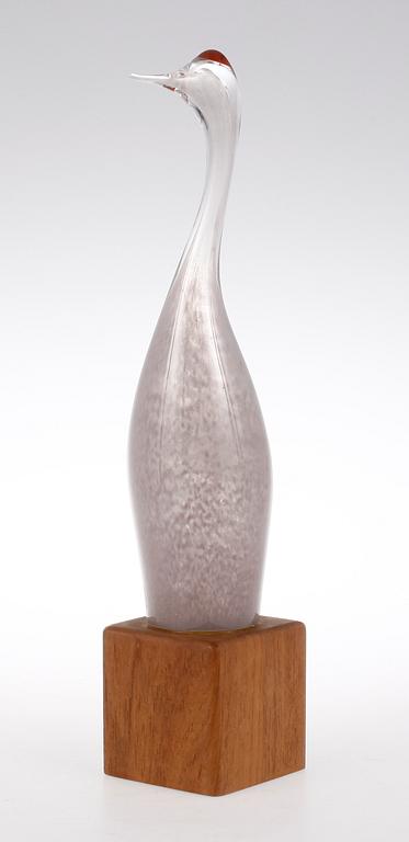 FIGURIN, glas, Vicke Lindstrand, Kosta.