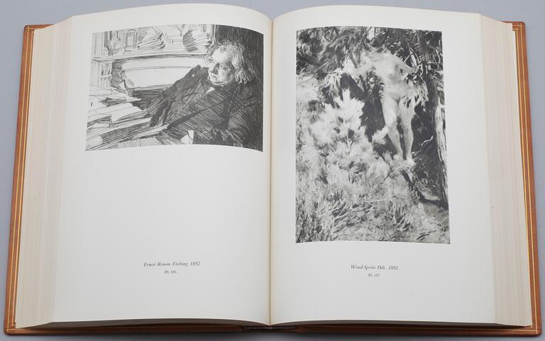 BOK: Anders Zorn, Gerda Boëtius, Nordisk Rotogravyr, Stockholm 1954. Engelsk version.