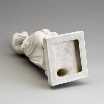 A PARIAN FIGURE, Gustafsberg, ca 1900.