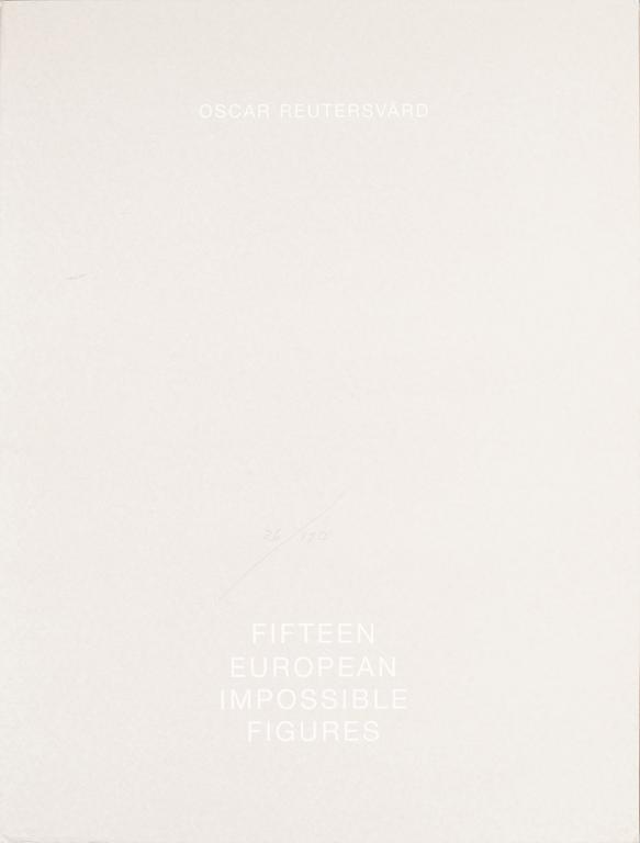 OSCAR REUTERSVÄRD, 15 litographs in folder, signed and numbered 26/190.
