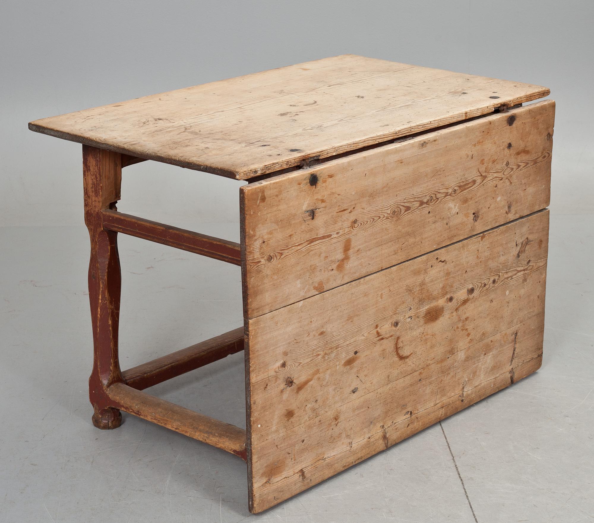 SLAGBORD, allmoge, barockstil, 1800-tal.