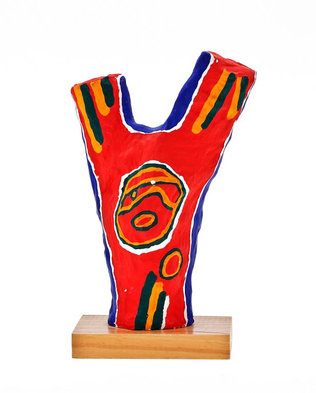BENGT LINDSTRÖM, skulptur, gips. Sign, EA.