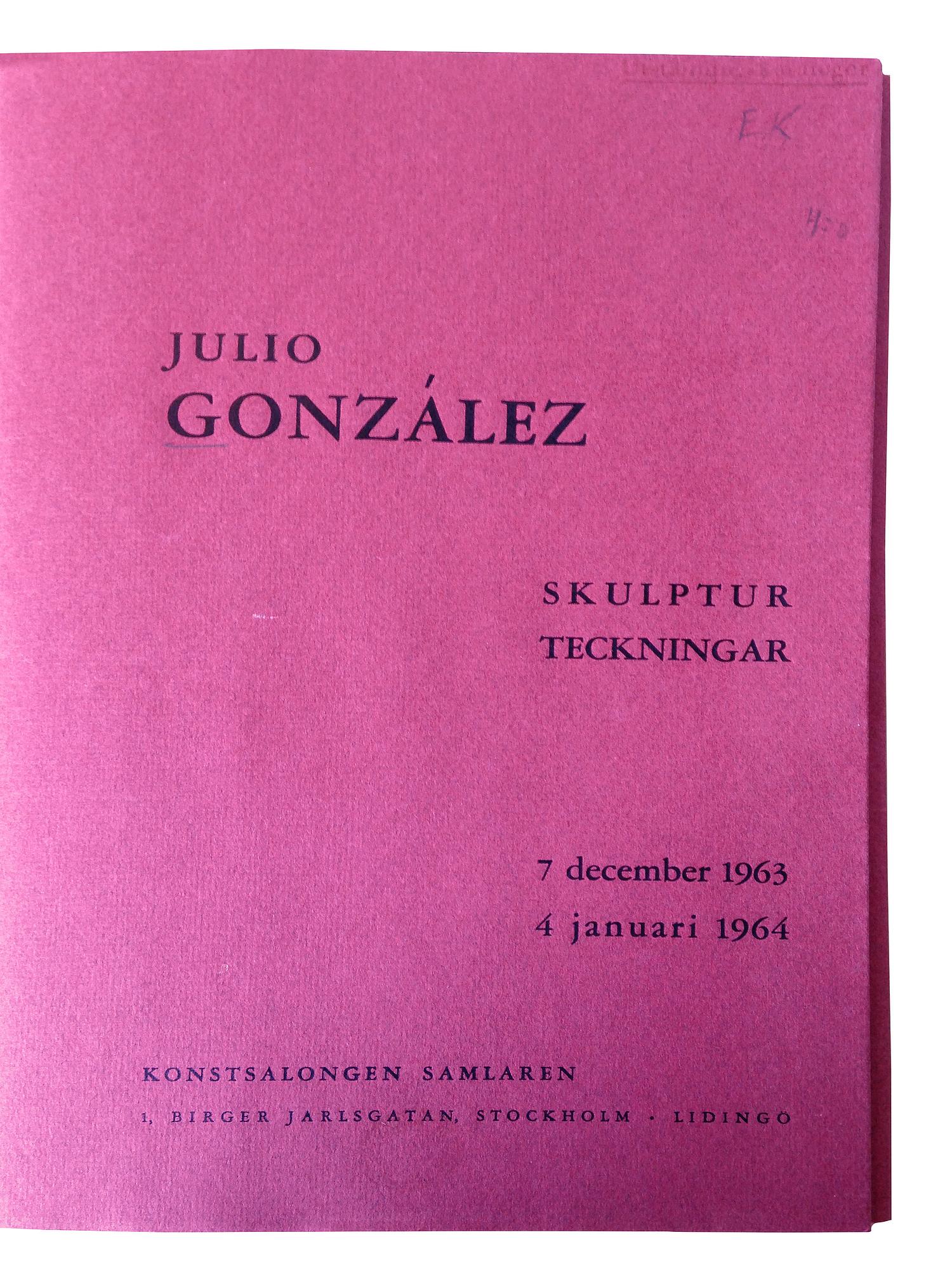 Julio González, "Tête aiguë (Masque aigu)".