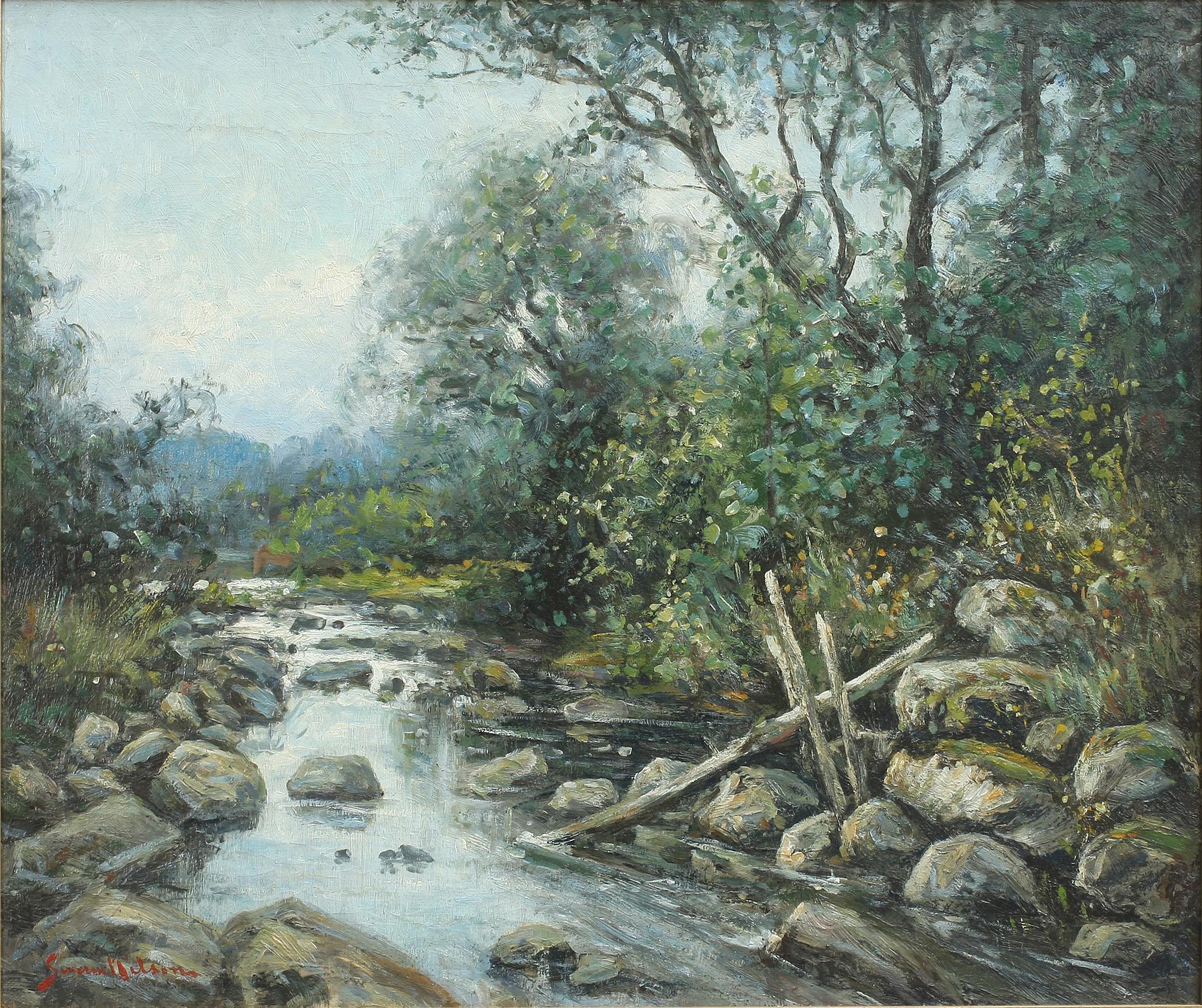 SEVERIN NILSON, olja på duk, sign.