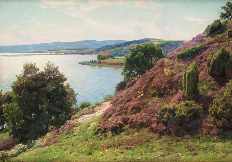 Peder Mork Mönsted, "Lyngbakkerne ved Tülstrüp".