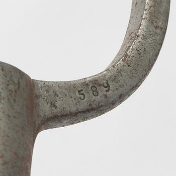 Flintlock rifle, Swedish repair model from the early 19th century.