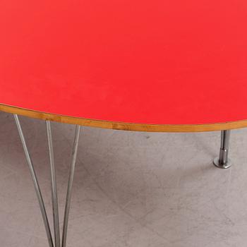 Bruno Mathsson & Piet Hein, a 'Superellips' dining table, 21st century.