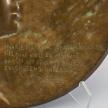 GERDA SPRINCHORN, bronze signed and dated 1897.