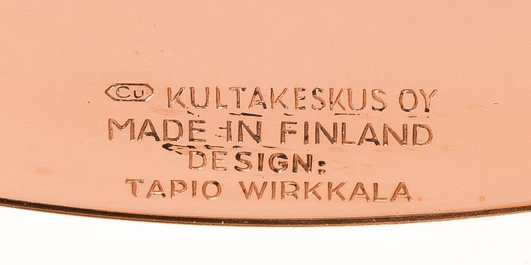 TAPIO WIRKKALA, KAHVIKALUSTO, 5 OSAA.  Kultakeskus. 1980-luku.