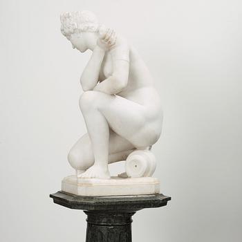 Pietro Bazzanti Attributed to, "Crouching Venus".