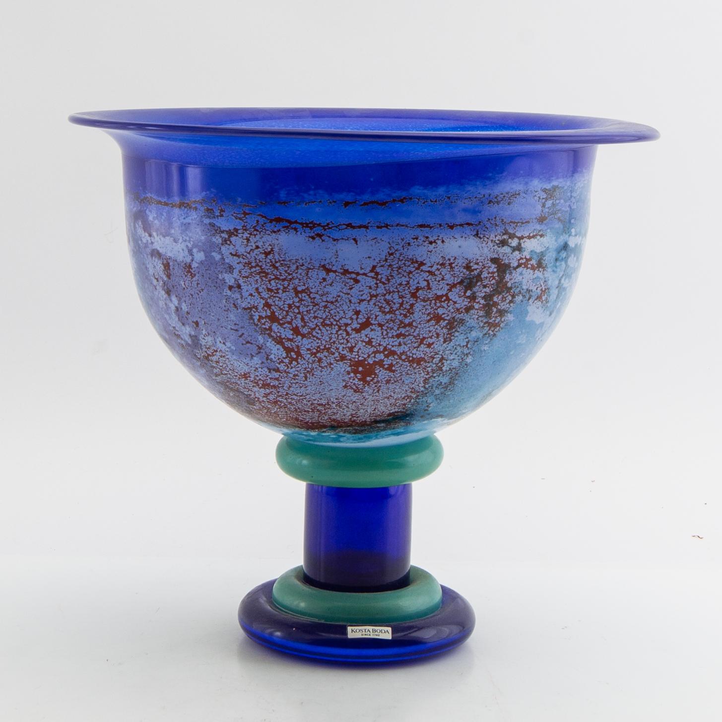 Kjell Engman, a floor vase, Kosta Boda, 2000.