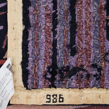 Lars Gynning, A TAPESTRY, flat weave, ca 123,5 x 84 cm,  signerad MTP fino GYNNING.