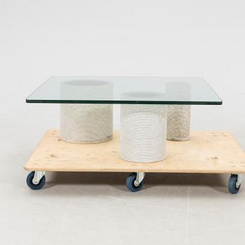 Giulio Lazzotti marble coffee table “Of One, Three Designs” for Casigliani Italy.