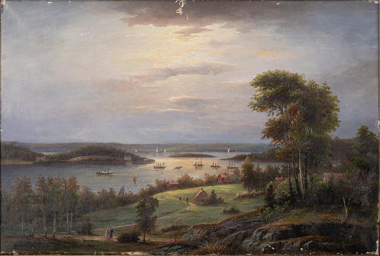 Ehrnfried Wahlqvist, View of Waxholm.