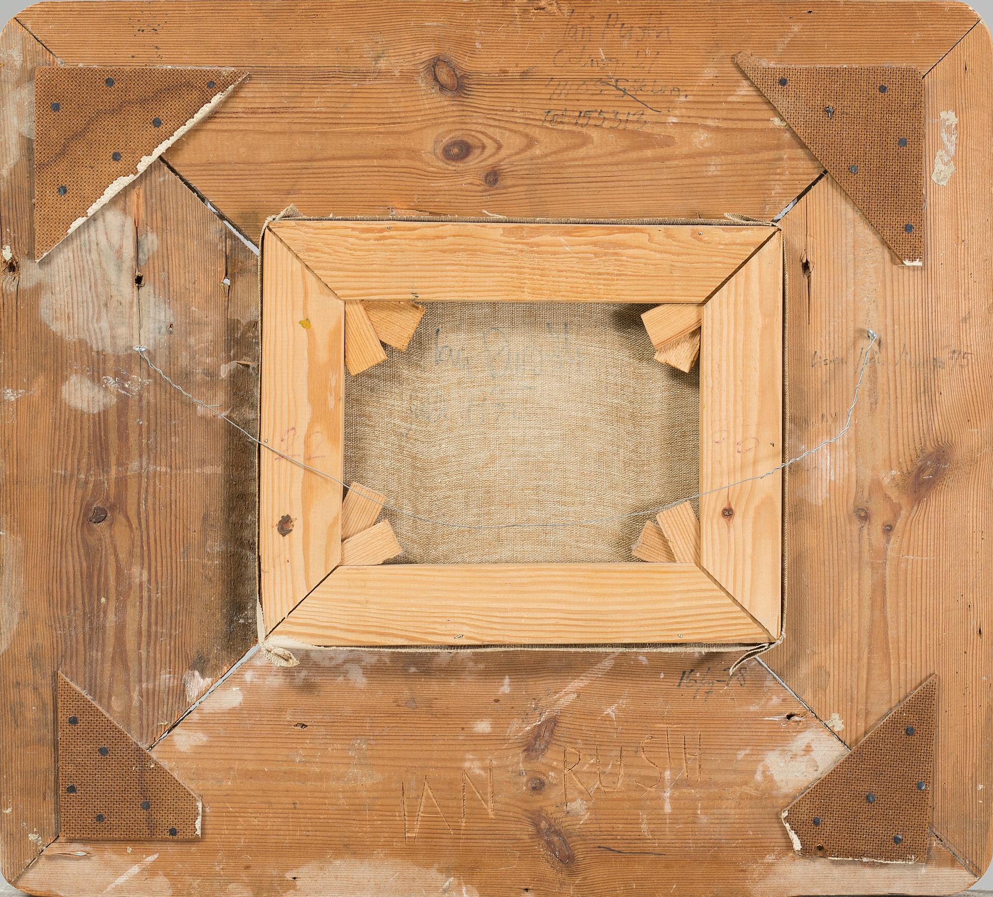 IAN RUSTH, oil on canvas, signed and dated 1978 á tergo.