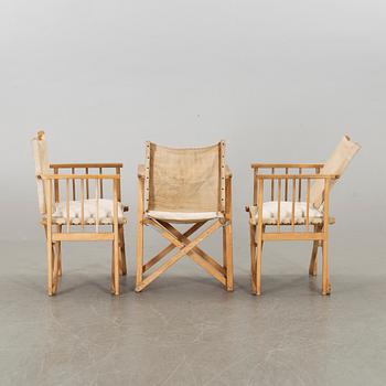 6 director chairs from Hyllinge Møbler, Danmark.