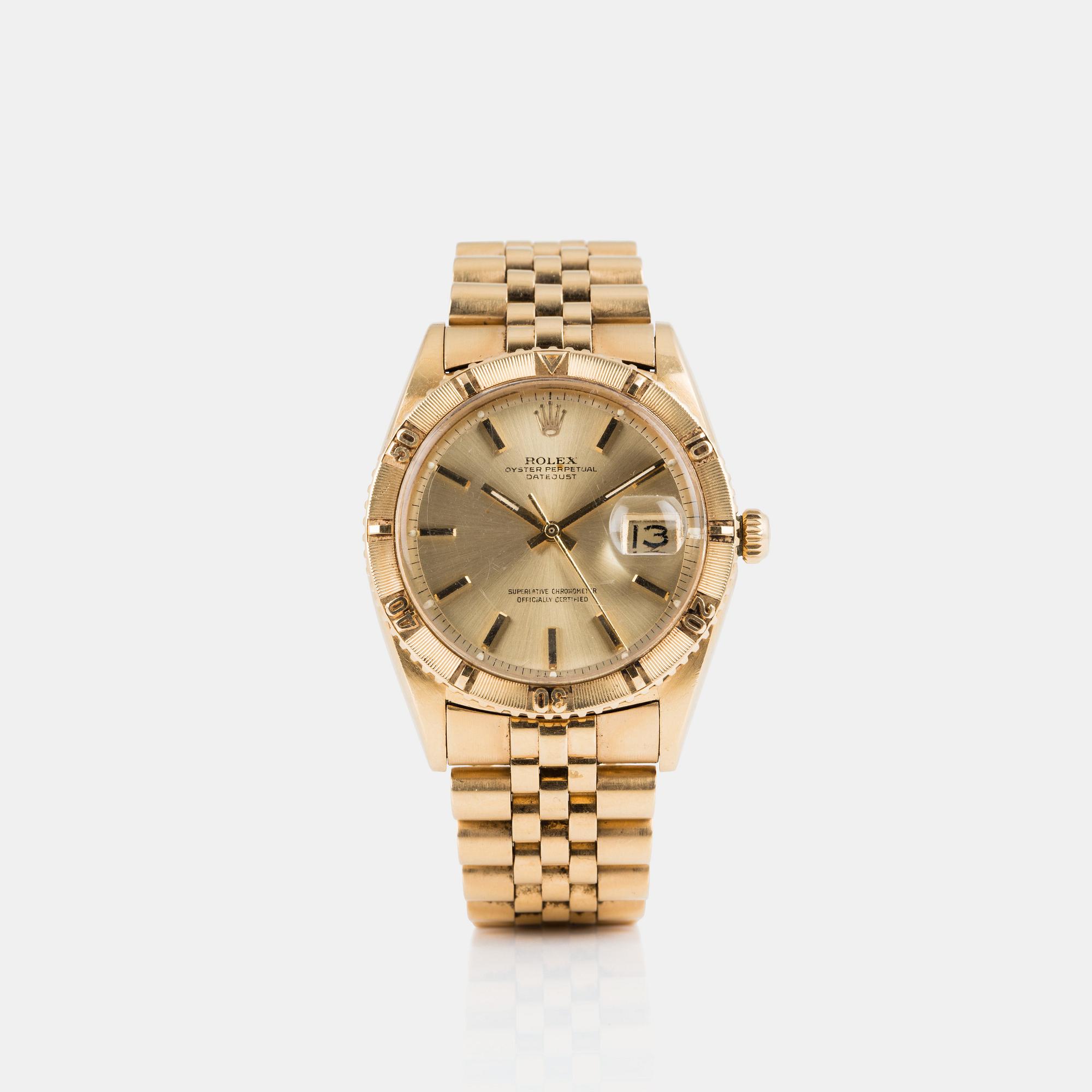 ROLEX, Datejust, "Turn-O-Graph", "Thunderbird".