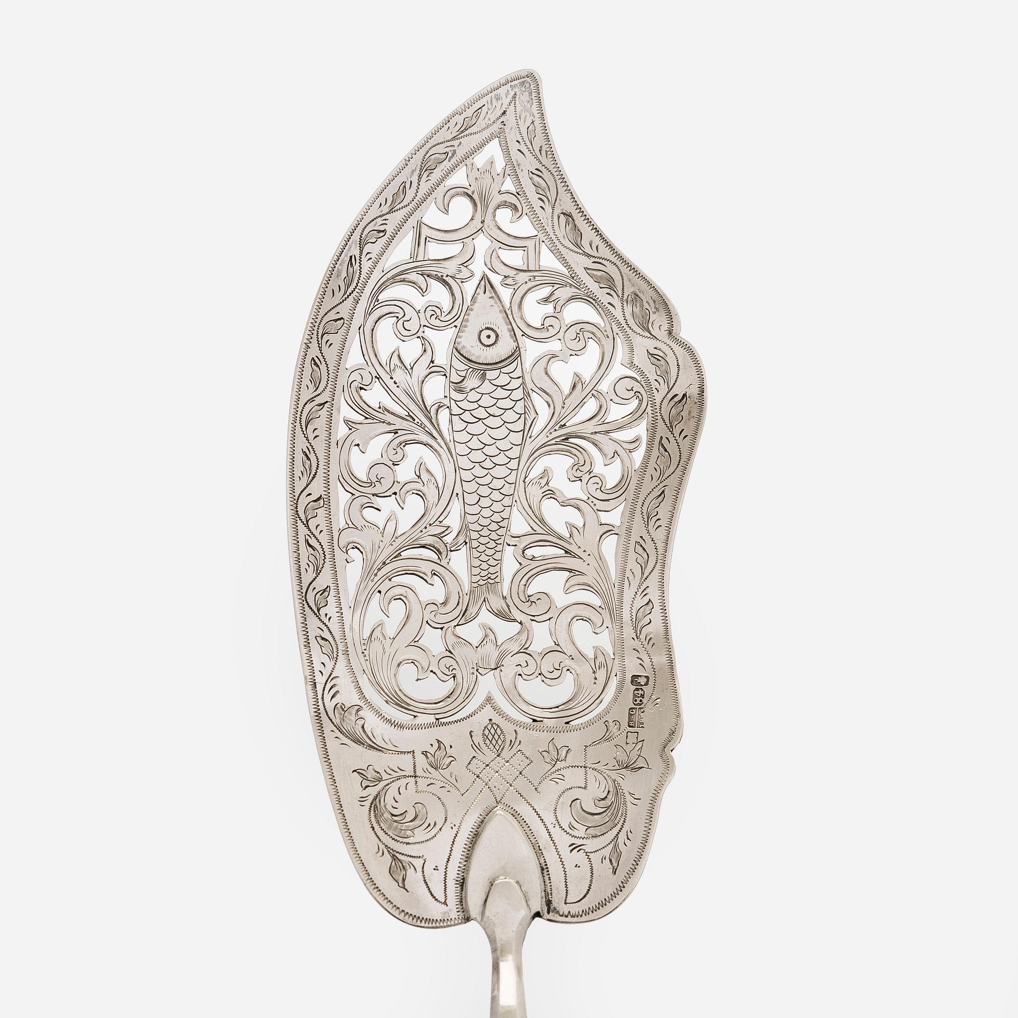 Kalaotin, hopeaa, Moskova 1865. Epäselvä mestarinleima.