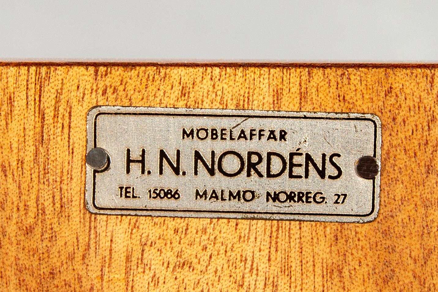Skåp, Swedish Modern, H.N. Nordéns Möbelaffär, Malmö, 1940-50-tal.