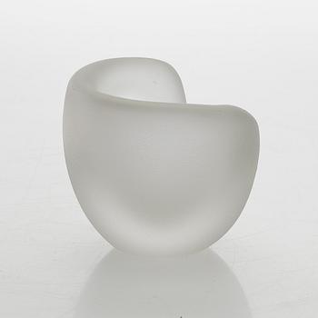 Timo Sarpaneva, sculpture, glass, 'Hiidenkirnu', signed.