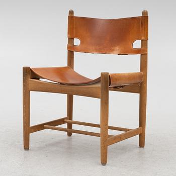 Børge Mogensen, a model 3238 chair, Fredericia Stolefabrik, Denmark, 1960s/70s.
