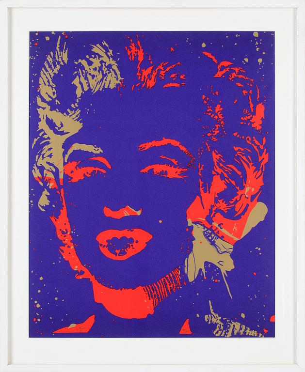 RICHARD RYAN, färgserigrafi, signerad 142/350.